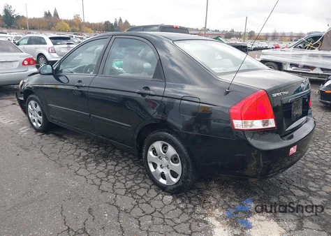 2007 Kia Spectra Ex z USA, uszkodzony, nr VIN KNAFE121275461699